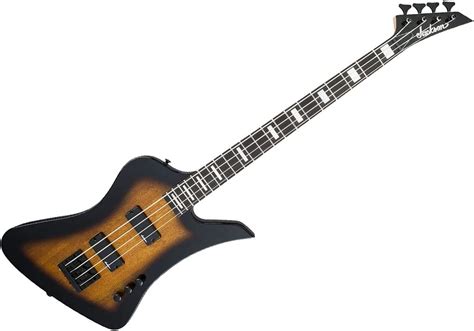 Jackson Js Series Kelly Bird Bass Js2 Tobacco Burst Amaranth Fingerboard