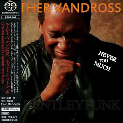 Luther Vandross Never Too Much Cd Japan Expanded The