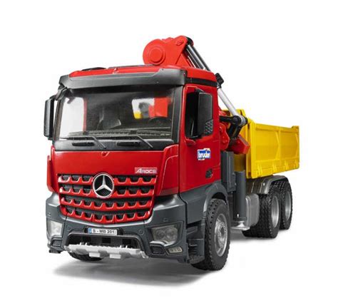 Bruder Kamion Mercedes Benz Arocs S Kranom Agrotoys