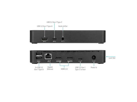 Targus Universal Usb C Dv4k Docking Station With 65w Power Delivery Za