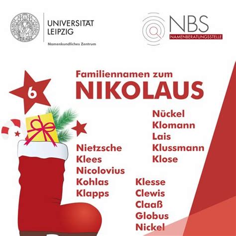 Universit T Leipzig T Rchen Familienname Nikolaus