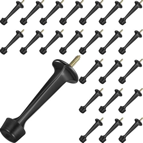 24 Pack Door Stop Heavy Duty Solid Rigid Door Stoppers