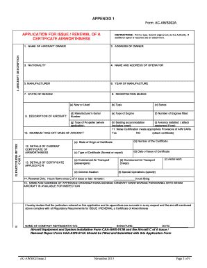 Appendix Form Fill Online Printable Fillable Blank Pdffiller