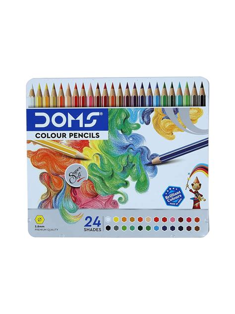 Colouring Pencil Pcs Pkt Dm Doms