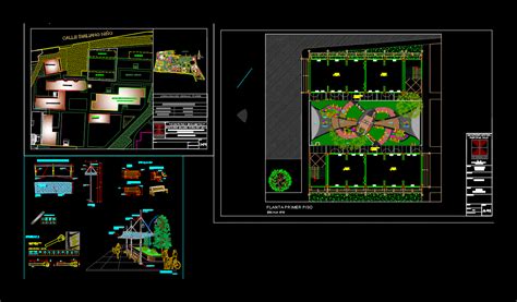 Parque En Dwg Mb Librer A Cad