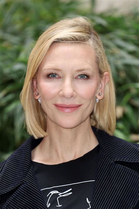 Cate Blanchett At Giorgio Armani Fashion Show In Milan