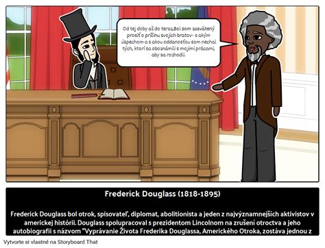 Kto Bol Frederick Douglass Storyboard Par Sk Examples