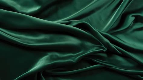 Luxurious Dark Green Textures Premium Ai Generated Image