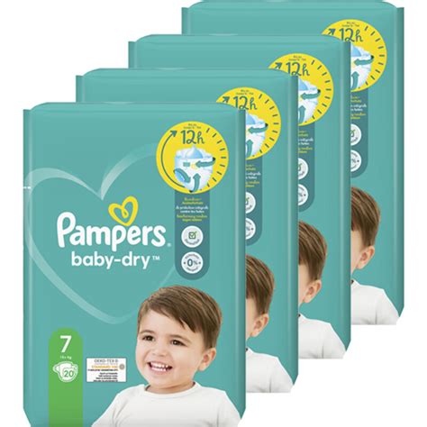 Pampers Baby Dry Luiers Maat Voordeelpakket Aanbieding Bij Albert Heijn