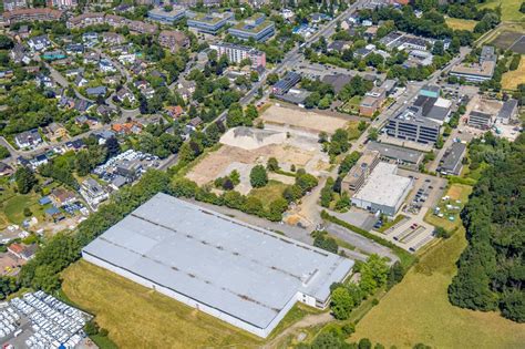 M Lheim An Der Ruhr Aus Der Vogelperspektive Gewerbegebiet In M Lheim