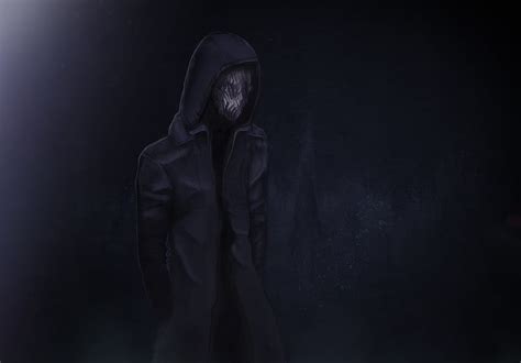 ArtStation Mysterious Figure Ampersandman Dark Hooded Figure HD