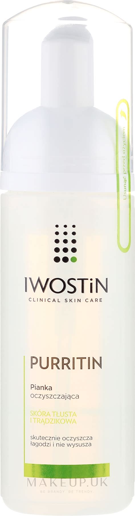 Refreshing Face Foam Iwostin Purritin Cleansing Foam Makeup Uk