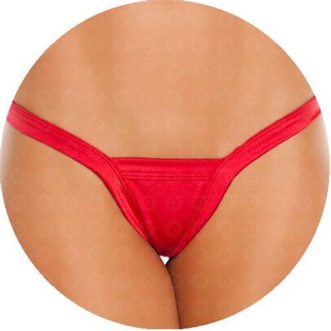 Tanga De Lycra En V Atada Hilo Dental Bikini En Colores Ropa Y