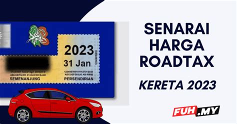 Harga Roadtax Motor Jpj Mengikut Cc Terkini