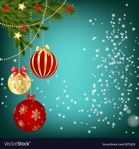 Elegant Christmas Background Royalty Free Vector Image