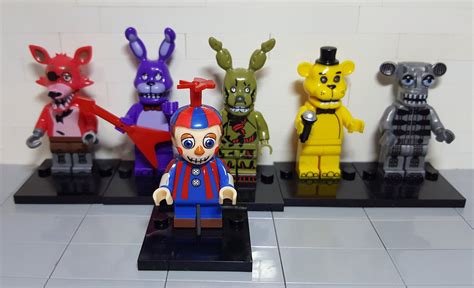 Custom FNAF Five Nights At Freddy S Minifigures Etsy