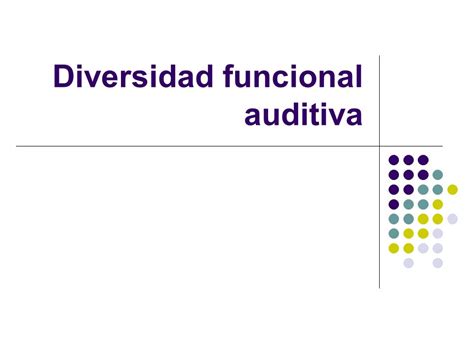 Diversidad funcional auditiva Introducción La vibración de moléculas