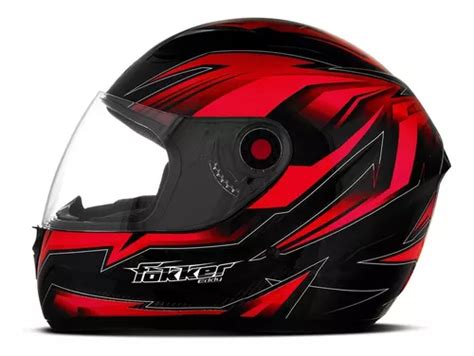 Capacete Para Moto Integral Mixs Fokker Eddy Mercadolivre