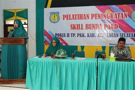 Tingkatkan Kualitas Bunda Paud PKK Kepulauan Selayar Gelar Pelatihan PKK