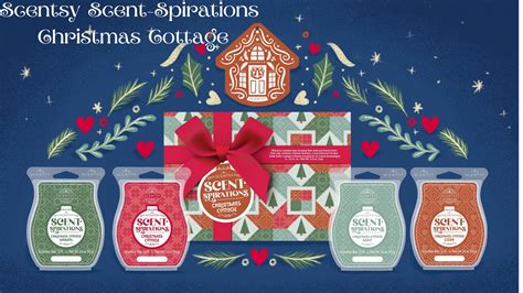 Scentsy Scent Spirations Christmas Cottage Wax Collection