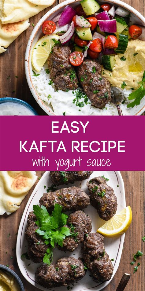 Easy Kafta Recipe Beef Kafta Sandwich Or Bowl Foxes Love Lemons