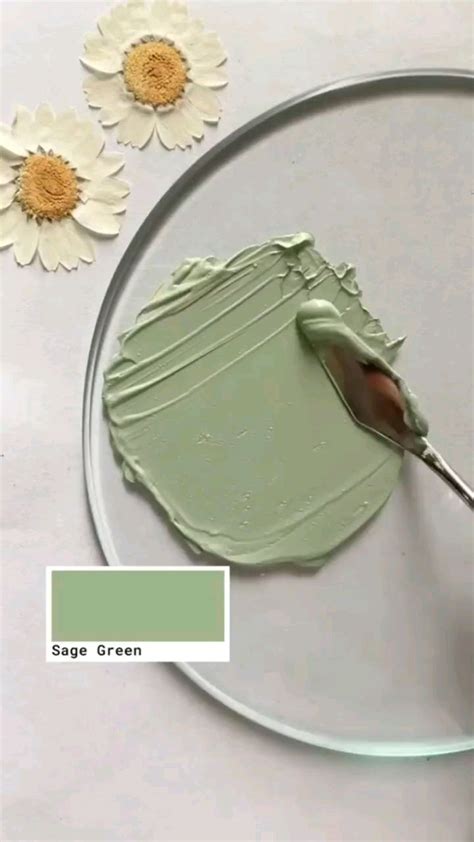 Tempuradesign On Instagram Learn How To Make Sage Green With Quinns