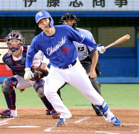 【中日】石川昂弥、4試合ぶり12号2ラン！先制の立浪和義監督“おたおめ弾”「先制点が入って良かった」 スポーツ報知