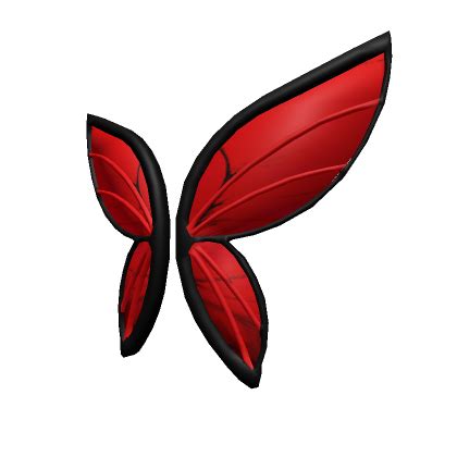 Red Fairy Butterfly Wings Roblox Item Rolimon S