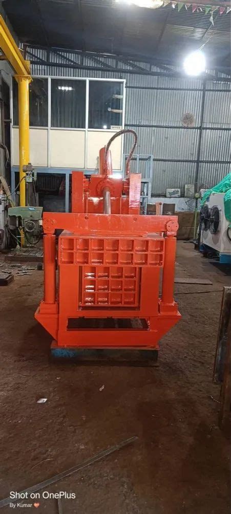 30 60 Ton Mild Steel Hydraulic Bailing Press Double Action Ejection