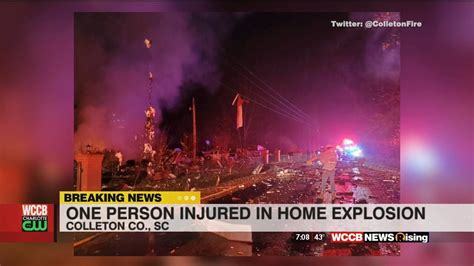 Home Explosion Sends One To The Hospital In Colleton Co Sc Wccb