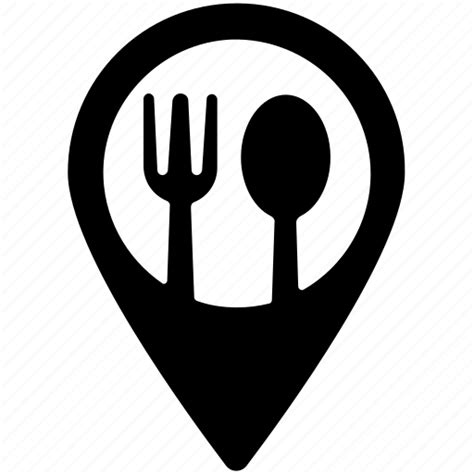 Eating House Eating Place Sign Hotel Luncheonette Mapping Pin