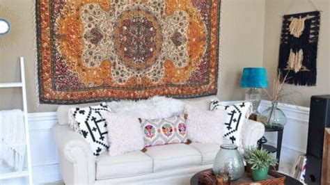 How To Mount A Tapestry For Wall Art Made In A Day