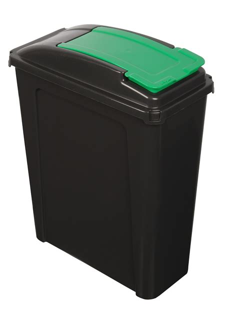 Wham Recycling 25l Slimline Bin And Lid Green Mambos Online Store