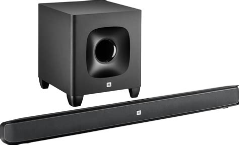 Best Buy Jbl Cinema Sb Soundbar With Wireless Subwoofer Black