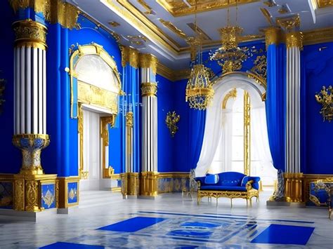 Premium AI Image | realistic fantasy interior of the royal palace ...