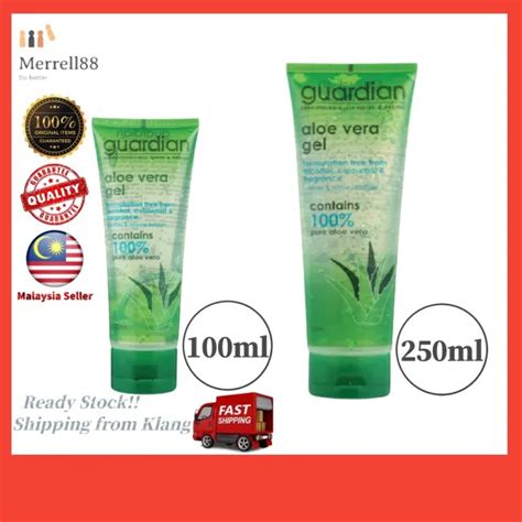 Ready Stockguardian Aloe Vera Gel Ml Ml Lazada