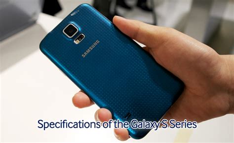 Infographic Specifications Of The Galaxy S Series Samsung Global