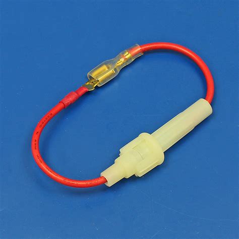 Fh130 30mm Glass Fuse Holder 5 Amp With Spade Terminals Fuse Boxes And Fuses Electrical