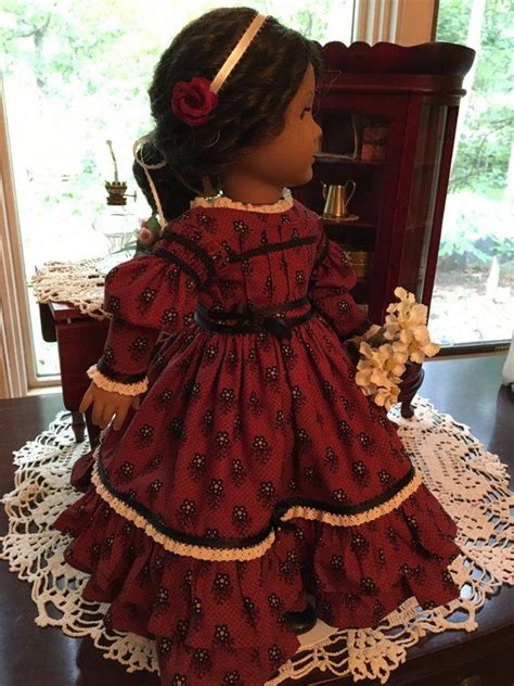 1800 S Historic Doll Dress To Fit Your 18 American Etsy Artofit