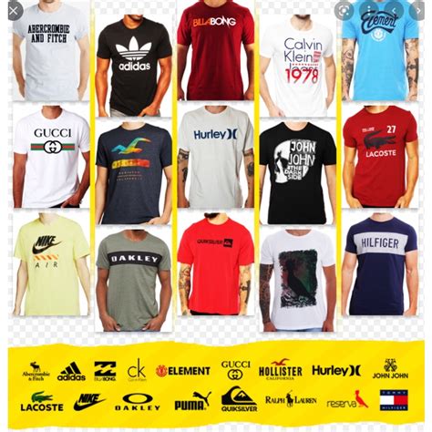 Kit Camiseta Masculina Marca Algod O Atacado Corre Que Ta