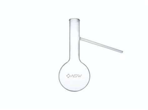 Asw Borosilicate Glass Distillation Flask With Side Arm Capacity