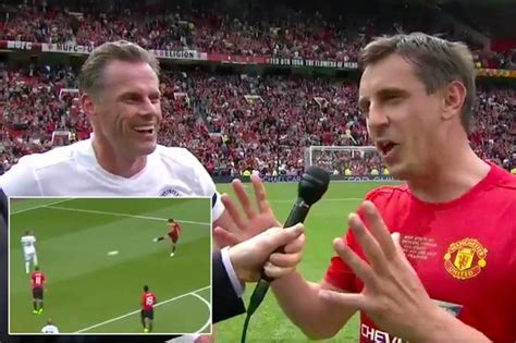 I Went Easy On Him Jamie Carragher Defends Crunching Tackle On Gary