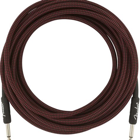 Fender Pro Deluxe Instrument Cable Tweed Straight Straight Kaos