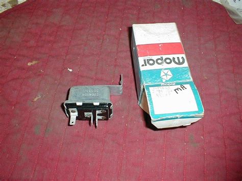 NOS Mopar A C Clutch Relay 1972 B Body 1972 3 C Body Models Hiltop