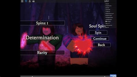 Showcase Determination In Game Glitchtale Battle Of Soul Youtube