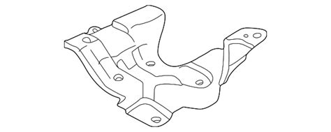 Mazda Mpv Mount Bracket Lc Yd Realmazdaparts