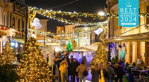 Targul De Craciun De La Craiova Declarat Al Doilea Cel Mai Frumos Din