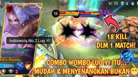 Build Luo Yi Tersakit Dapat Kill Dalam Satu Match Luo Yi