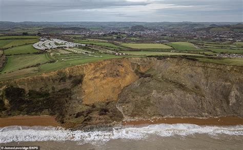 Drone Images Reveal Massive Cliff Fall On Dorset S Jurassic Coast