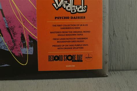 THE YARDBIRDS Psycho Daisies RSD 4 20 2024 LP Seald 140g PURPLE VINYL